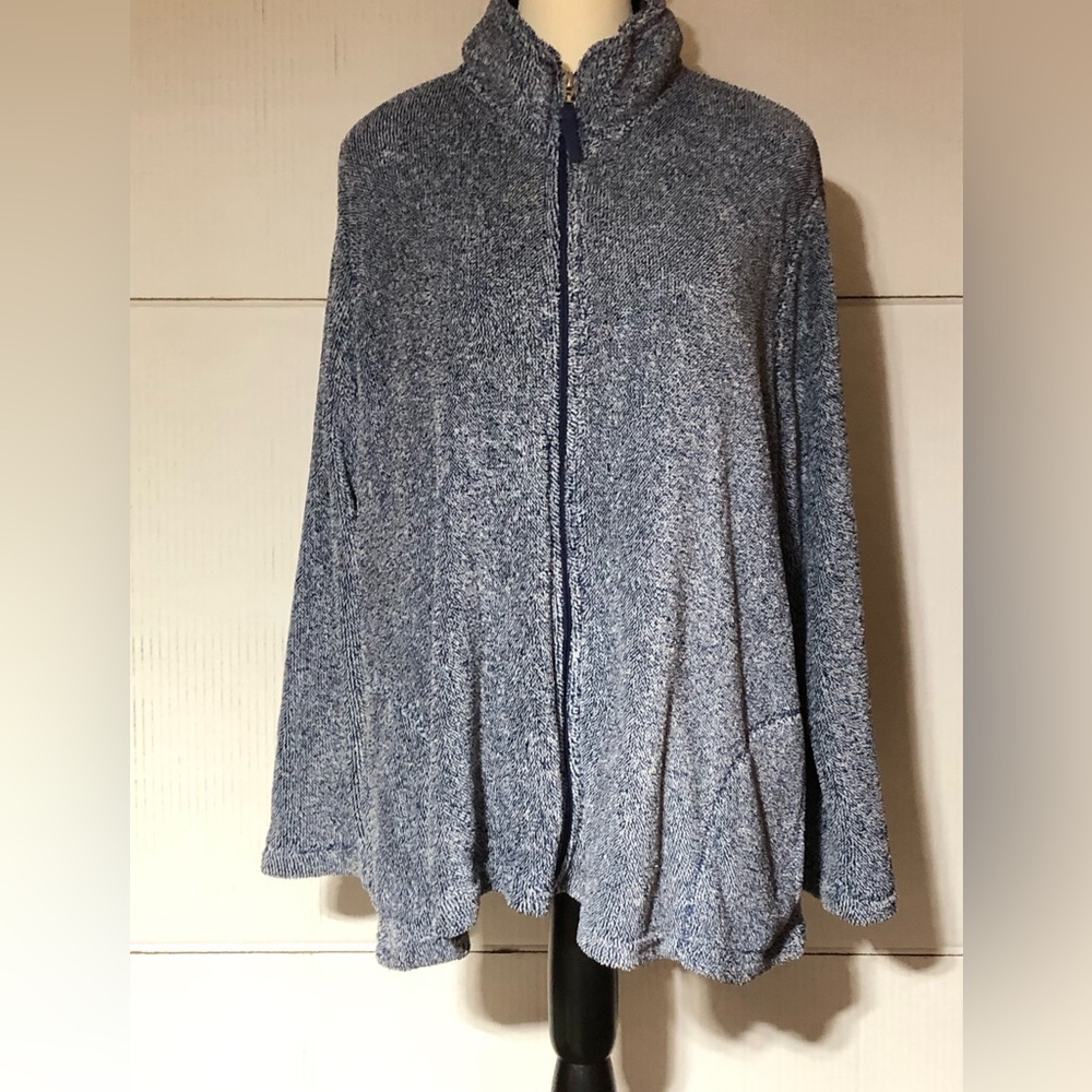Stan Herman zip up front xxl fleece